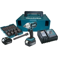 Makita DTW285RFJX (с 2-мя АКБ, кейс) Image #1