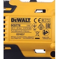 DeWalt DCD778S2TC (с 2-мя АКБ 1.5 Ah, USB-адаптер) Image #8