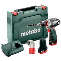Metabo PowerMaxx BS Quick Basic 600156950 (с 2-мя АКБ, кейс, 2 патрона)