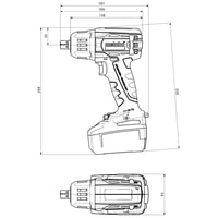 Metabo SSW 18 LTX 400 BL 602205890 (без АКБ) Image #4