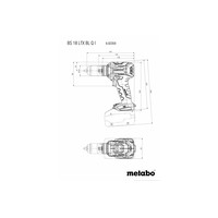 Metabo BS 18 LTX BL Q I 602359840 (без АКБ, кейс) Image #6