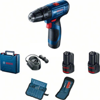 Bosch GSB 120-LI Professional 06019G8102 (с 2-мя АКБ, кейс, набор оснастки)