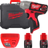 Milwaukee M12 M12BIW12-202C 4933447133 (с 2-мя АКБ, кейс) Image #1