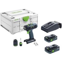 Festool T 18+3 HPC 4.0 I-Plus 576446 (с 2-мя АКБ 4 Ач, кейс)