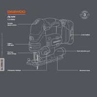 Daewoo Power DAJ 2221Li Set (с 1-им АКБ) Image #3