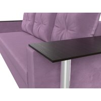 Лига диванов Атланта Лайт стол справа 254 112484 (микровельвет, сиреневый) Image #7