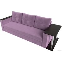 Лига диванов Атланта Лайт стол справа 254 112484 (микровельвет, сиреневый) Image #8