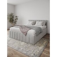 Кровать ДСВ Лана 1.4 с ПМ 140x200 (серый софт) - Изображение №3 — Chaika Market
