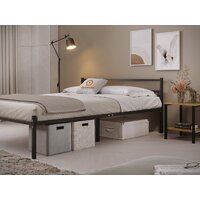 Кровать Домаклево Лофт 160x200 (серый) - Изображение №5 — Chaika Market