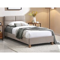 Signal Sierra Velvet Bluvel 28 90х200 (бежевый/дуб)