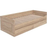 Кровать-тахта Mio Tesoro Сириус раздвижная 80x200 2.02.08.460.3 (дуб сонома) - Изображение №1 — Chaika Market