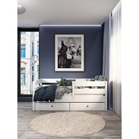 Кровать-тахта EcoWood Атланта 80x160 ECO.001.00050.80-160.W - Изображение №6 — Chaika Market