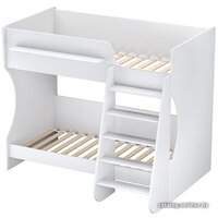 Двухъярусная кровать Polini Kids Dream 1500 0002425.9 (белый) — Chaika Market