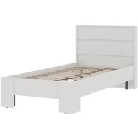 Кровать Стендмебель Хелен КР 01 90x200 (белый/белый) - Изображение №2 — Chaika Market
