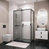 Grossman Style 120x90x195 120.K33.05.1290.21.02 (черный матовый/стекло шиншилла) Image #8