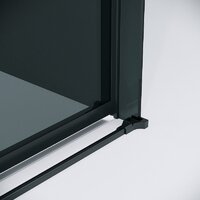 Grossman Classic 120x90x195 120.K33.04.1290.21.10 (черный матовый/тонированное стекло) Image #8