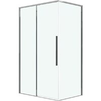 Grossman Galaxy 140x90x195 120.K33.01.1490.10.00 (хром/прозрачное стекло) Image #1