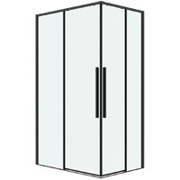 Grossman Galaxy 120x80x195 300.K33.01.1280.42.00 (графит сатин/прозрачное стекло)
