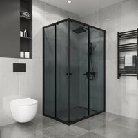 Niagara Eco NG-1018-14QT 100x80x190 (черный/стекло тонированное) Image #3
