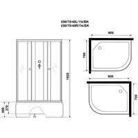 Niagara Eco E90/70/40L/TN/BK 90x70x195 Image #12