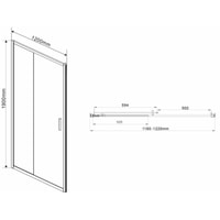 Vincea Garda VDS-1G120CL (хром/прозрачное) Image #6