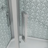 Niagara NG-7799WBK 90x90x210 (прозрачное стекло) Image #7