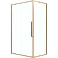 Grossman Cosmo 110x90x195 120.K33.02.1190.32.00 (золото сатин/стекло прозрачное)