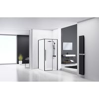 Rea Solar 90x90 (черный/прозрачное стекло) Image #2