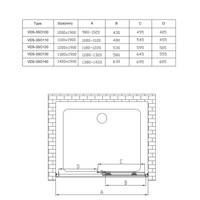 Vincea Soft VDS-3SO130CL (хром/прозрачное) Image #5