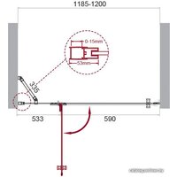 BelBagno UNO-AH-1-120/90-P-Cr Image #7
