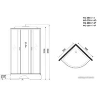 Niagara NG-3503-14G 80x80x215 Image #4