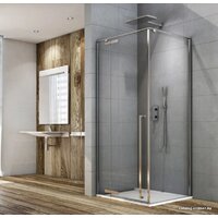 Aquanet Ideal AE-AXC94MZ-S-C 140x90 (прозрачное стекло/хром) Image #3