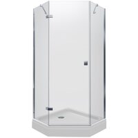 Triton Сигма А1 90х90 (хром, с поддоном) Image #1