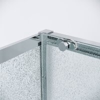Grossman Style 100x90x195 120.K33.05.1090.10.02 (хром/стекло шиншилла) Image #5