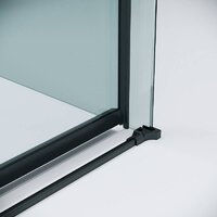 Grossman Classic 100x90x195 120.K33.04.1090.21.00 (черный матовый/стекло прозрачное) Image #8