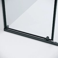 Grossman Pragma 110x80x195 120.K33.03.1180.21.00 (черный матовый/стекло прозрачное) Image #3
