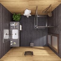 Triton Каппа-Хром 90x90 (с поддоном) Image #5