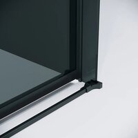 Grossman Classic 150x100x195 120.K33.04.1510.21.10 (черный матовый/стекло тонированное) Image #5
