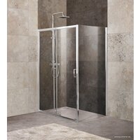 BelBagno UNIQUE-AH-1-100/115-80-C-Cr (прозрачное стекло)