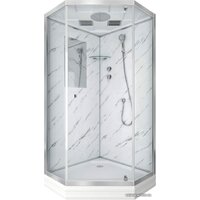 Niagara NG-7702DM 100x100x210 (прозрачное стекло) Image #1
