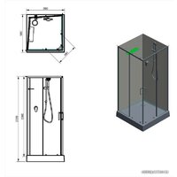 Aquanet Passion Evo S 90 (белый) Image #2