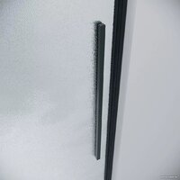 Grossman Galaxy 120x70x195 120.K33.01.1270.21.02 (черный матовый/шиншилла стекло) Image #2