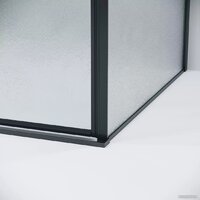 Grossman Galaxy 120x70x195 120.K33.01.1270.21.02 (черный матовый/шиншилла стекло) Image #4