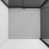 Niagara 140x90x195 NG-85-14TB-TB90-34 (черный матовый/тонированное стекло) Image #6