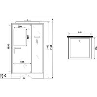 Niagara Standart ST90/15Q 90х90х215 Image #12