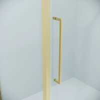 Niagara Nova NG-45-10ASG-A80SG-34 100х80х195 (золото сатин/прозрачное стекло) Image #2