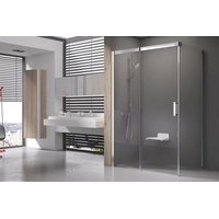 Ravak Matrix MSDPS 110x80 левый (серебристый/прозрачное)