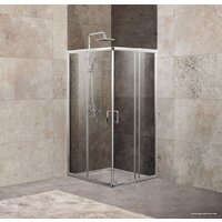 BelBagno UNIQUE-A-2-75/90-C-Cr (прозрачное стекло)