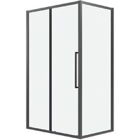 Grossman Cosmo 120x70x195 120.K33.02.1270.42.00 (графит сатин/стекло прозрачное)