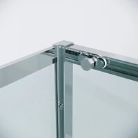 Grossman Style 120x80x195 120.K33.05.1280.10.00 (хром/прозрачное стекло) Image #5
